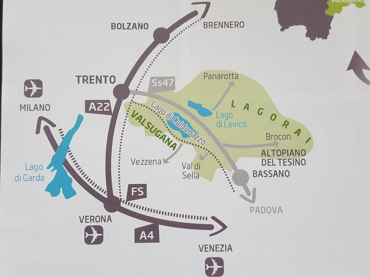 Masetto Egidio Eco-Agritur Villa Strigno Екстериор снимка